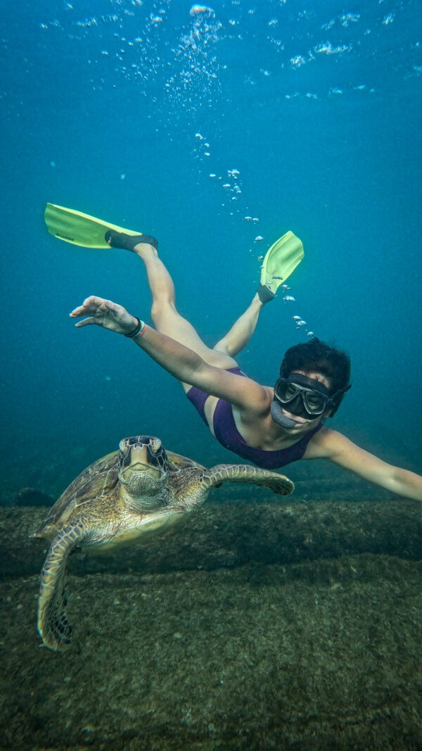 Mergulho livre, com fotos e videos subaquáticos.